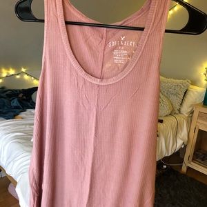 Ribbed AEO Tank Top